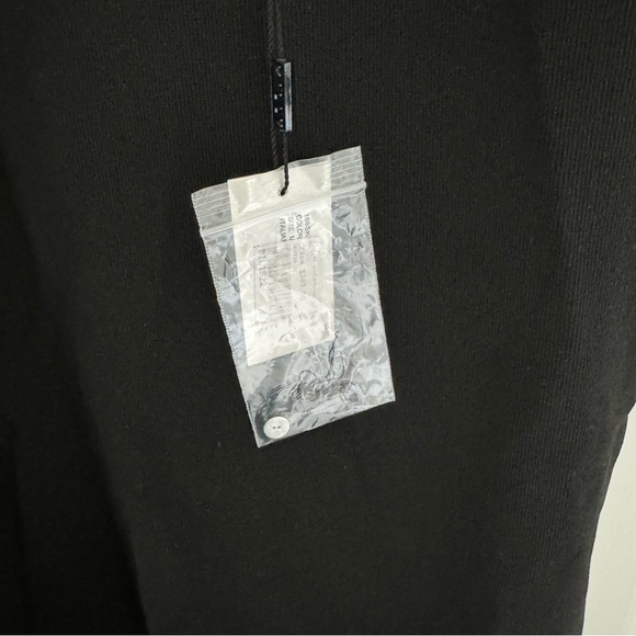 NWT Milly Italian Structured Shift Black Mini Dress | M - Picture 6 of 9